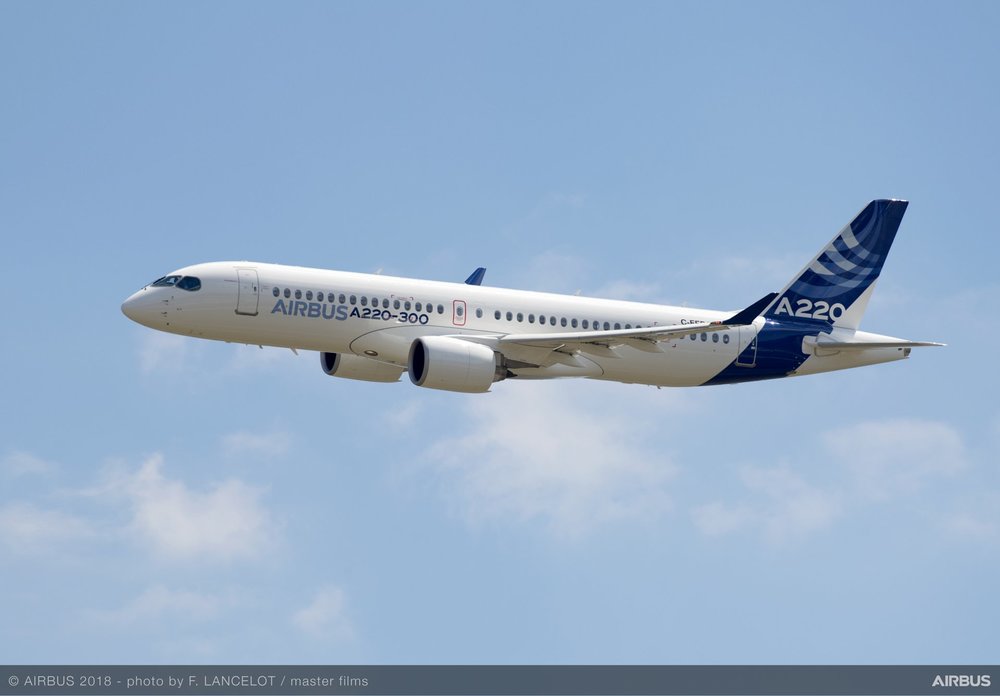 U.S. start-up airline “Moxy” confirms order for 60 Airbus A220-300s